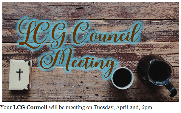 LCG Council Meeting