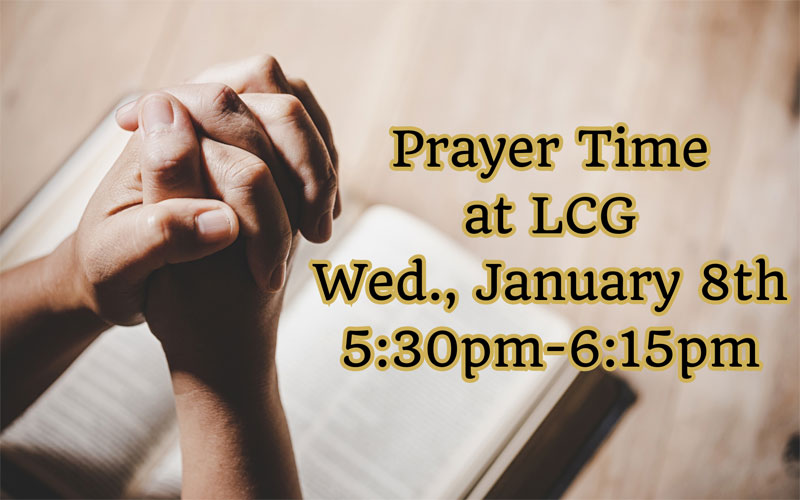 Prayer Time at LCG