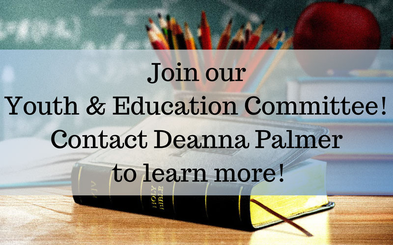 We need people for youth and education!