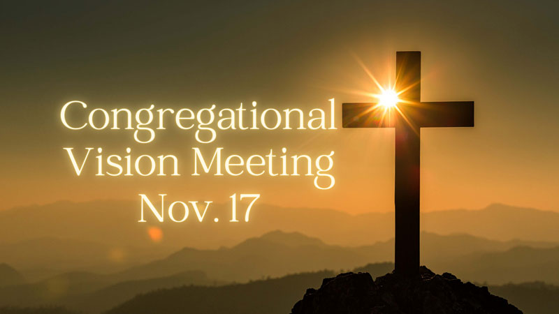 Congregational Vision Meeting